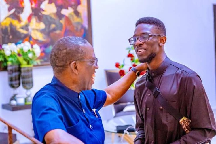 Governor Okowa’s emotional tribute to his son on his birthday