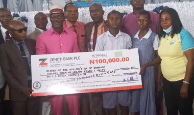 Jubilation as Private School in Isoko Emerges  Winner of Mulade Quiz, Essay Competition in Delta