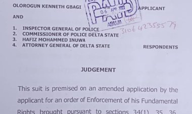 Former Delta Attorney General, Mrakpor Risk Jail Terms on alleged Faked Warrant of Arrest, If...