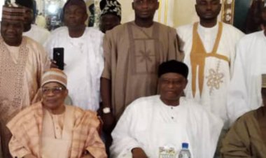Ex-Head of State, Babangida Regrets, Urges SDP to Save Nigeria as Gbagi, Leaders Storms Mina