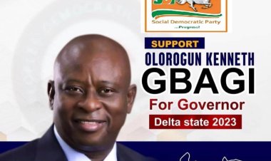 Kenneth Gbagi, Victory Waiting to Happen in Delta State, PDP is Hospitalized 