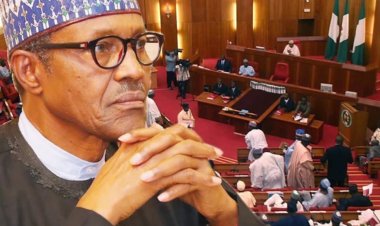 Motion to Impeach President Buhari: Senators Walk out on Lawan