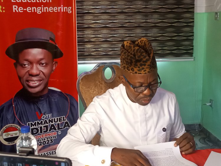 Deltans Still Wallowing in Abject Poverty Under PDP Rule ---- Edijala of PRP
