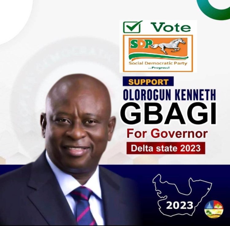 Kenneth Gbagi, Victory Waiting to Happen in Delta State, PDP is Hospitalized 