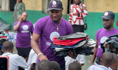 Thousands Benefit as Ernest Bebenimibo Foundation Concludes Street-2-School Outreach in N-Delta, Okerenkoko