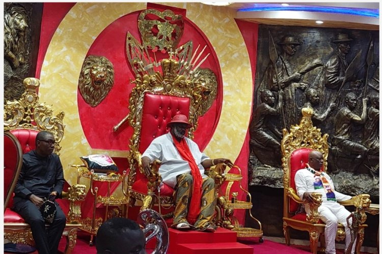 Ogulagha Monarch Commends Adewale, Gbagi For Keeping Promises on Mother's Funeral