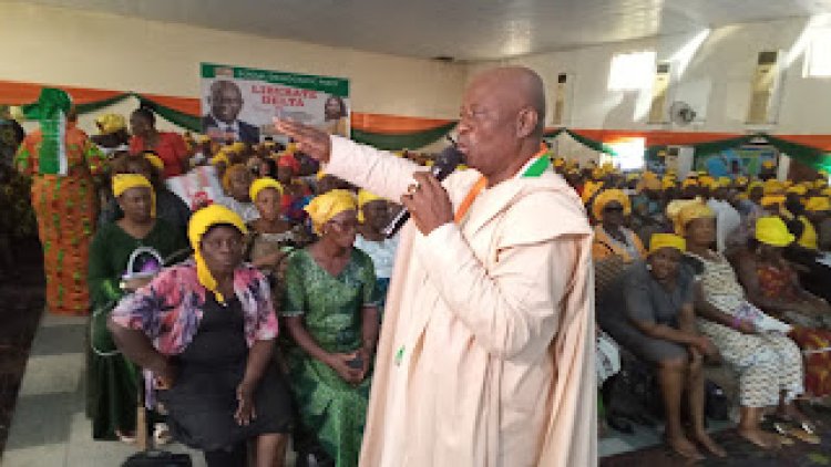 Liberate Delta: Gbagi Will Restore Good governance In Delta....Catholic Woman