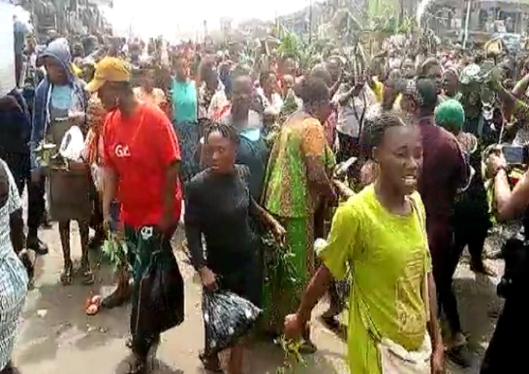 Protest against Obaseki in Edo State, Destruction, Burning of Banks in Ondo, Kwara, Delta Over Scarcity Of New Naira Notes