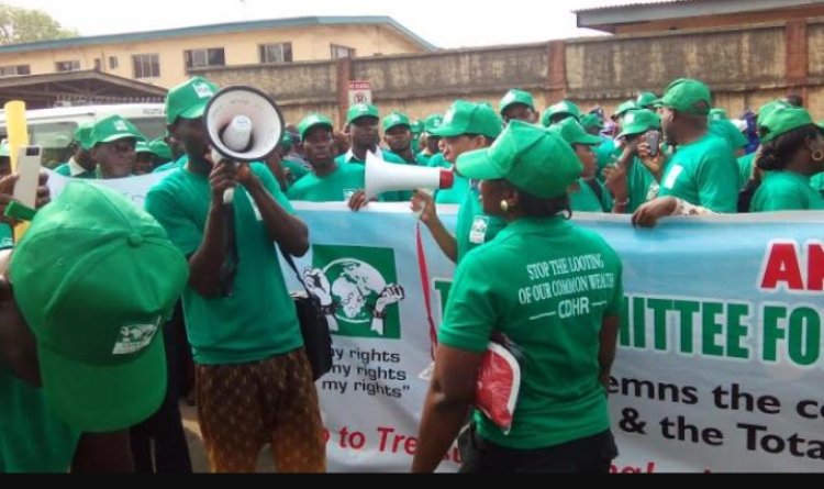 CDHR to Delta Commissioner  of Police, Call Ovwian/Aladja DPO to order, Condemns destruction of Bank Properties in Udu