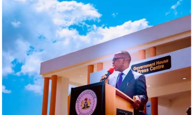 Okowa Commissions New Press Centre in Delta Government House