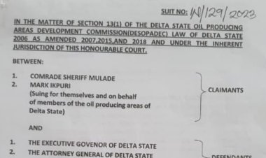 Activist Mulade Drag Former Governors others to Court in Delta