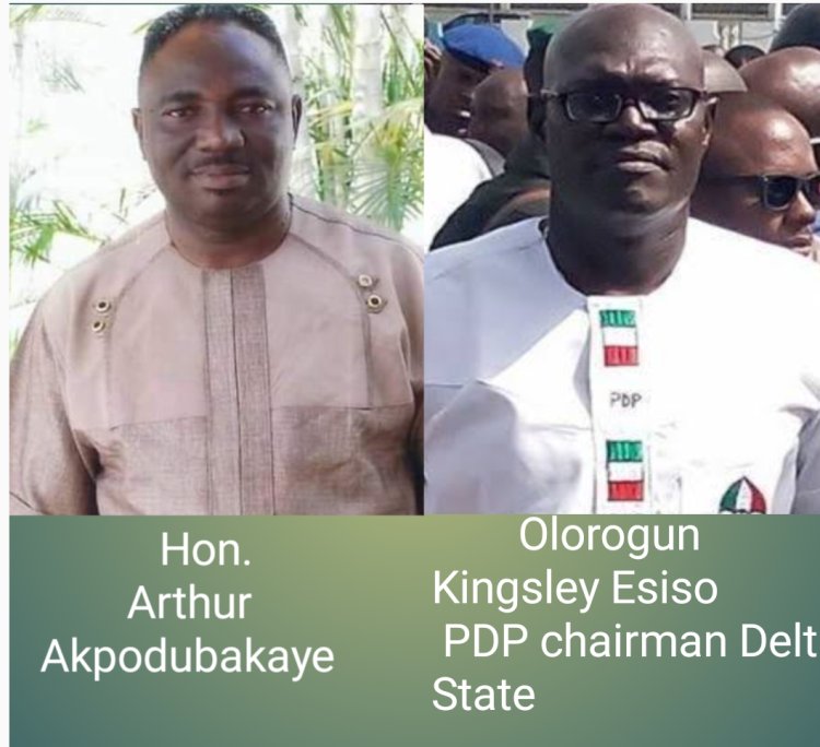 Warri South-West Vice Chairman, Akpodubakaye Felicitates with Esiso @ 60