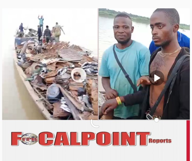 OKuama Looting: How we intercepted local boat laden with looted materials on River Forcados—Okoloba chair, Koki