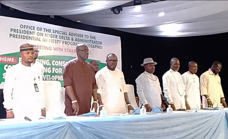 PAP Phase 2 Stakeholders Engagement: Dennis Otuaro Reinvigorates Amnesty Programme, Inject Fresh Ideas 