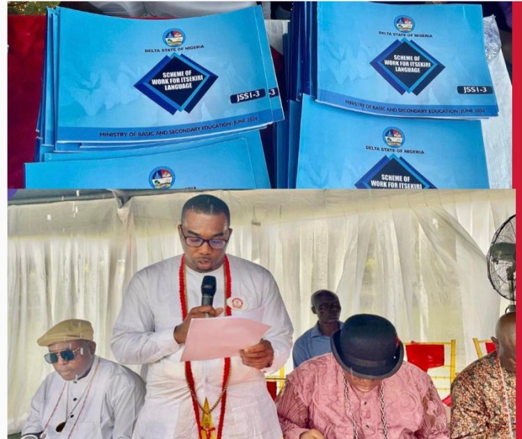 Itsekiri Language Studies: Warri Kingdom, Ugbajo Itsekiri UK Launches Scheme of Work
