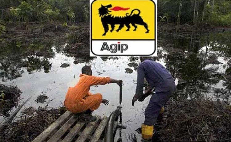 Community Urges Nigeria Agip Oil Company to Distribute Relief Materials to Victims of Oil Spill