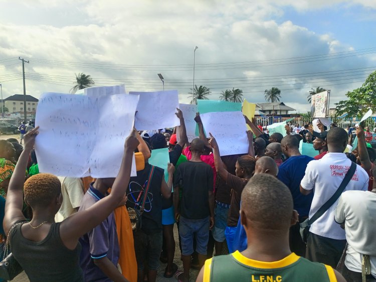 ljaw Group Stage Solidarity Rally Against Nationwide Protest