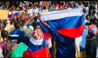 Russia Reacts to Use of Its Flag by Nigerian Protesters as Tinubu vows to Prosecute Sponsors