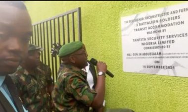 Tompolo’s Tantita Security Builds State-of-the-Art Transit Camp for Solders At Effurun