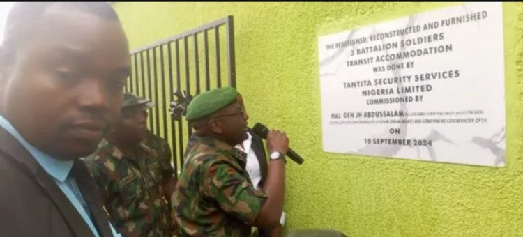 Tompolo’s Tantita Security Builds State-of-the-Art Transit Camp for Solders At Effurun
