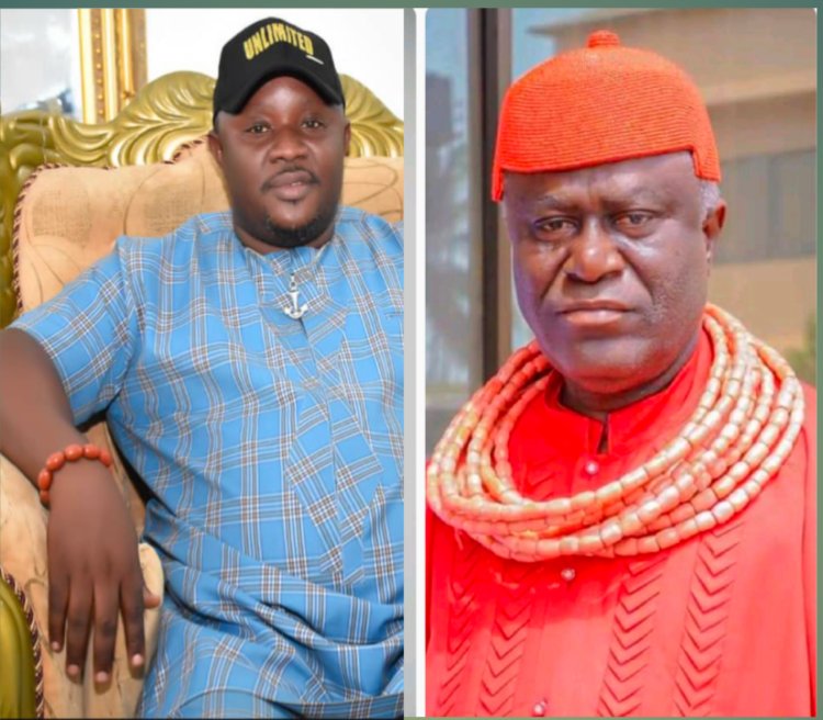 Frank Akiefa Congratulates Pere Amaokosu of Ogbe-Ijoh Warri Kingdom On 9th Coronation Anniversary