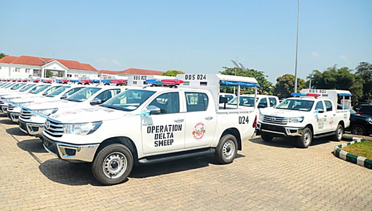 Delta Govt Donates 31 Operational Vehicles to Support Police, Security
