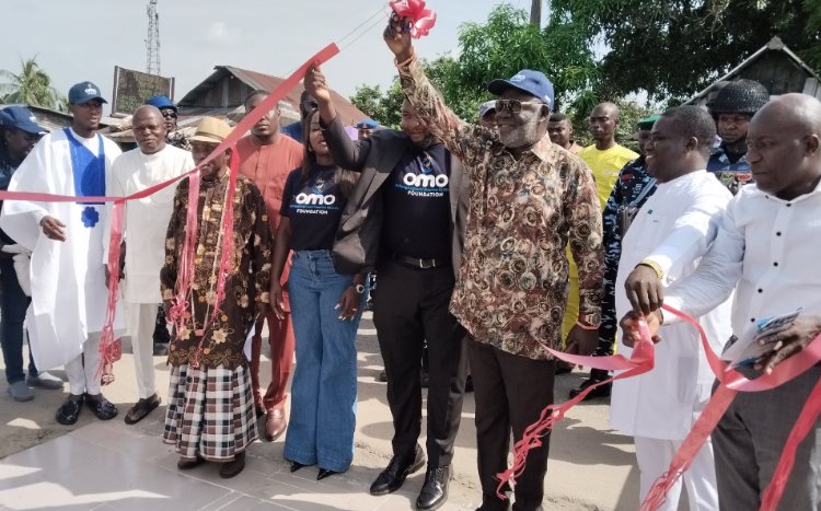 Celebration in Koko as OMO Foundation Commission Boreholes to Mark 5th Anniversary in Delta