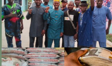 Yuletide: SDP Chieftain Doles Out Rice, Cash Gifts to Party Faithful in Ughelli-South, Delta 