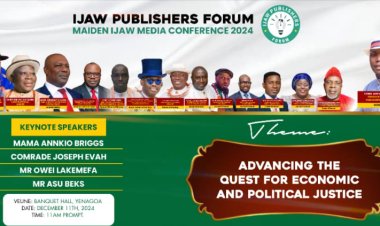 IPF appreciates Otuaro, Etete, DESOPADEC, Cocodia, Briggs, George SAN, Oporomor, Nengi, Asu, Okpoye over support for Ijaw media conference