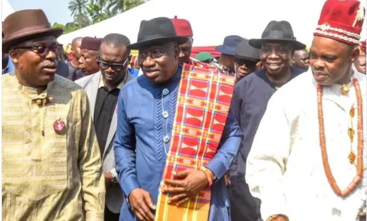 Former President Strengthens Fubara, Enthrones Him as 'General' of Politics
