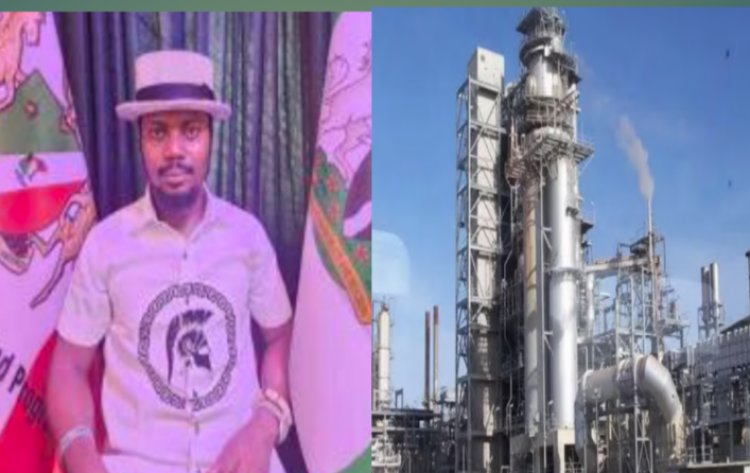 Warri Refinery: NDYC Leader, Bené Mamamu Seeks Full-Scale Operation, Massive Youth Employment