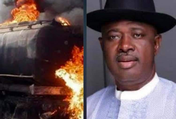 Petrol Tanker Explosion: Petroleum Minister, Lokpobiri Console Victims as Death Toll  Rises to 70