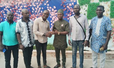 Ughievwen Youth Council Pays Courtesy Visit to SDP Chieftain in Delta 