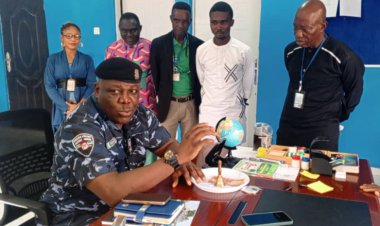 Police Divisional Head Visits Global Maritime Academy, Inspects Facilities in Delta 