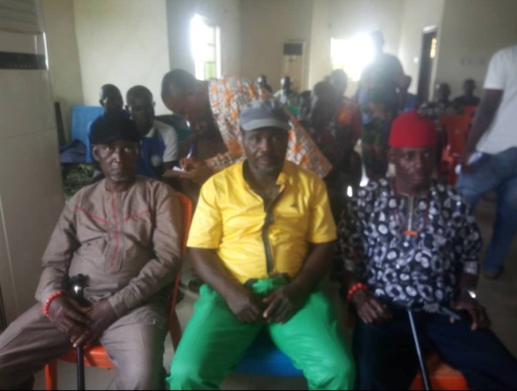 Esenaebe community devt association inaugurates new executive