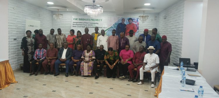The Bridges Project: CEPEJ, PIND, Ford Foundation Inaugurates Host Community Development Trust, State MSP for PIA implementation in Delta