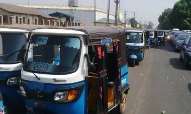 Protest in Delta as Tricycle Operators Reject DESTMA's Crackdown on Metal Carriers