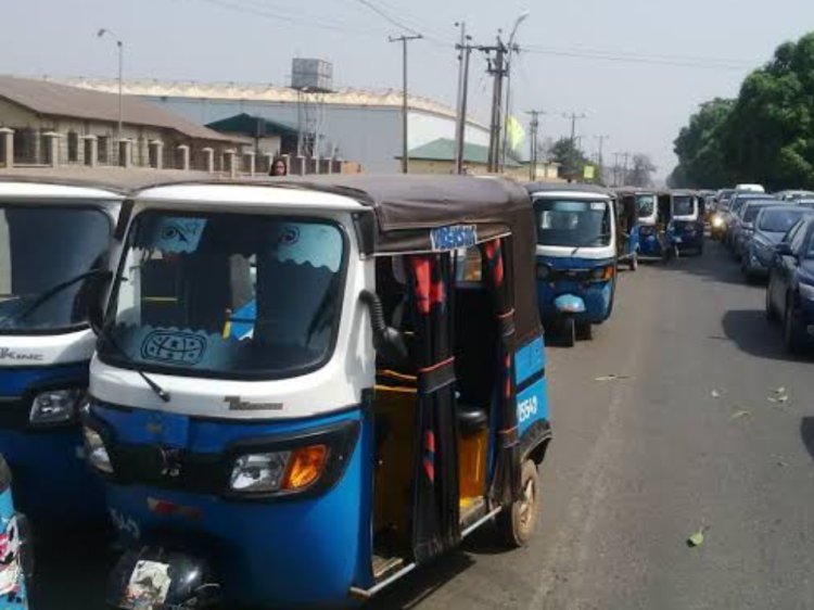 Protest in Delta as Tricycle Operators Reject DESTMA's Crackdown on Metal Carriers