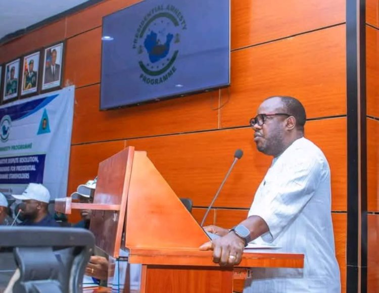 Otuaro Reaffirms Tinubu's Commitment to N-Delta Urges Ex-agitators To Shun Desperate Politicians 