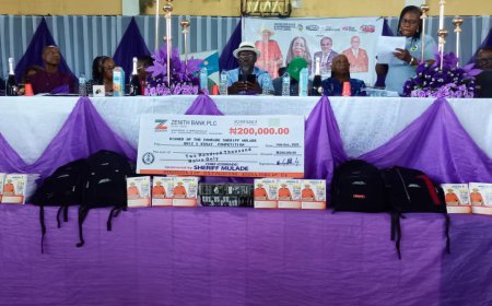 Sheriff Mulade Quiz and Essay Competition 2025 Edition: Promoting Education, National Growth, Peaceful Coexistence