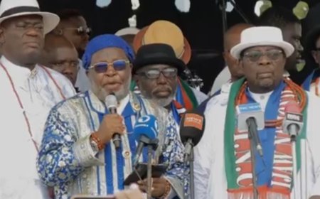Historic Moment as Ijaw National Congress Inaugurates MacDonald Igbadiwei as President