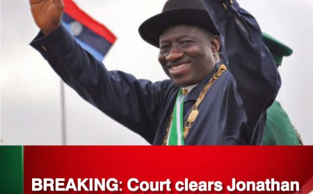 Court Clears Jonathan for 2027 Presidential Race, Dismisses Disqualification Suit