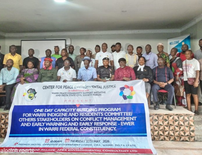CEPEJ Organises Capacity-Building in Warri, Outlines Path to Peaceful Coexistence Among Ijaw, Itsekiri, Urhobos in Delta