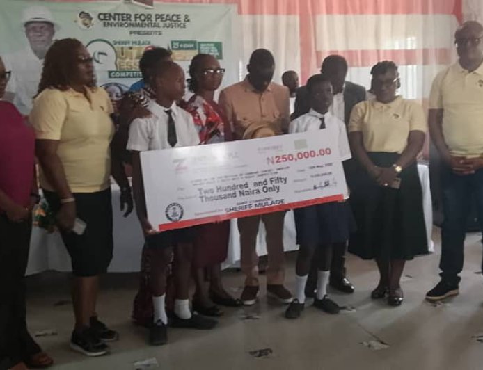 Mulade’s Quiz, Essay Competition Rewards Students, Promotes Education in Delta