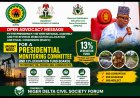 OPEN ADVOCACY MESSAGE TO THE PRESIDENCY, THE 10TH NATIONAL ASSEMBLY AND THE REVENUE MOBILISATION ALLOCATION AND FISCAL COMMISSION (RMAFC)
