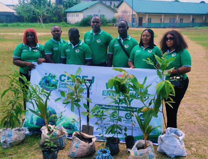 World Environment Day 2026: CEPEJ Leads Massive Tree-Planting Campaign Across Schools, Healthcare Centre in Delta