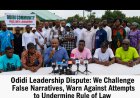 PRESS STATEMENT on Odidi Leadership Dispute: We Challenge False Narratives, Warn Against Attempts to Undermine Rule of Law