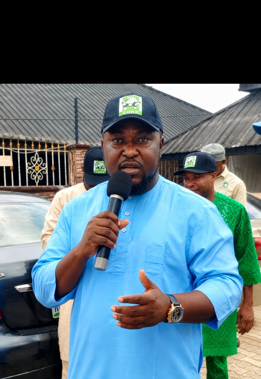 CDHR Elects Derrick Agberen Delta Chairman, Vows to Reunite Factions, Strengthen Human Rights Advocacy