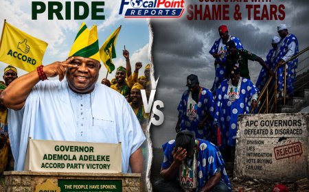 Osun Verdict: APC Governors, Senate President Go Home 'Wounded', Disgraced as Voters Speak Loudly