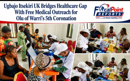 Ugbajo Itsekiri UK Bridges Healthcare Gap With Free Medical Outreach for Olu of Warri’s 5th Coronation